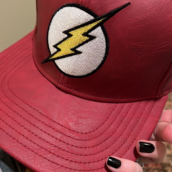 Biworld Adjustable Flash Leather Snap Back Hat - Picture 6 of 6